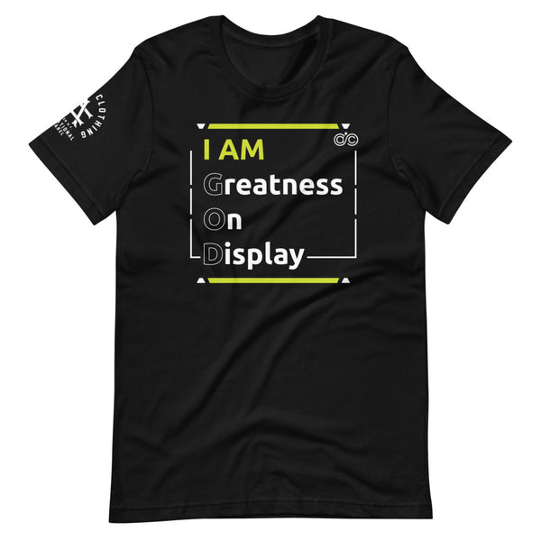 IAM G.O.D Short-Sleeve Unisex T-Shirt - Neon Green
