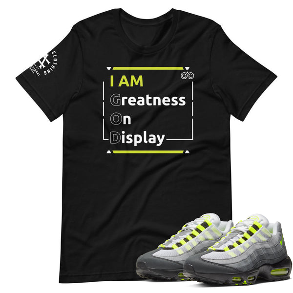 IAM G.O.D Short-Sleeve Unisex T-Shirt - Neon Green