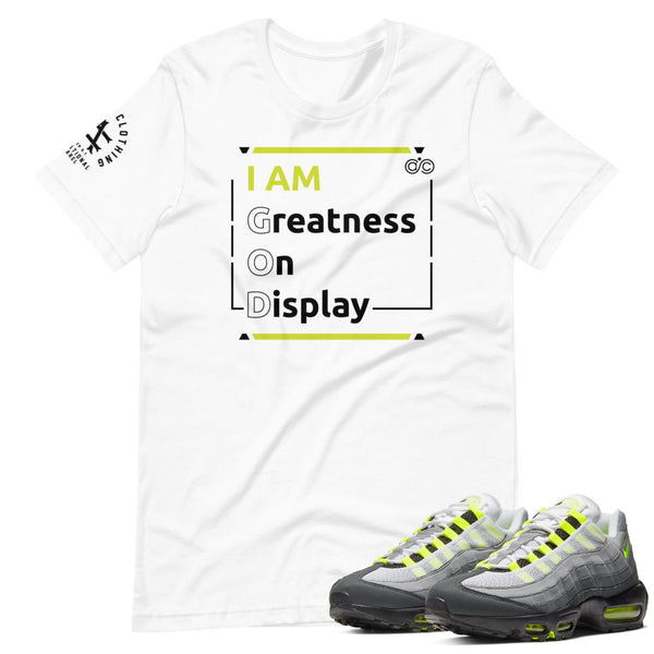 IAM G.O.D Short-Sleeve Unisex T-Shirt - Neon Green