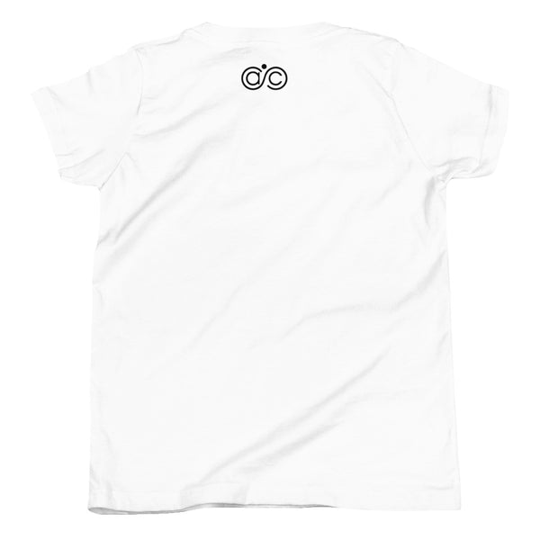 YOUTH IAM G.O.D SHORT SLEEVE WHITE TEE - Blue
