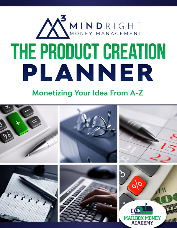 The Product Creation Planner - Digital Planner