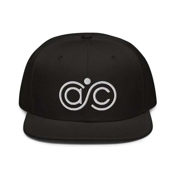 Abundance Community Black White Snapback Hat