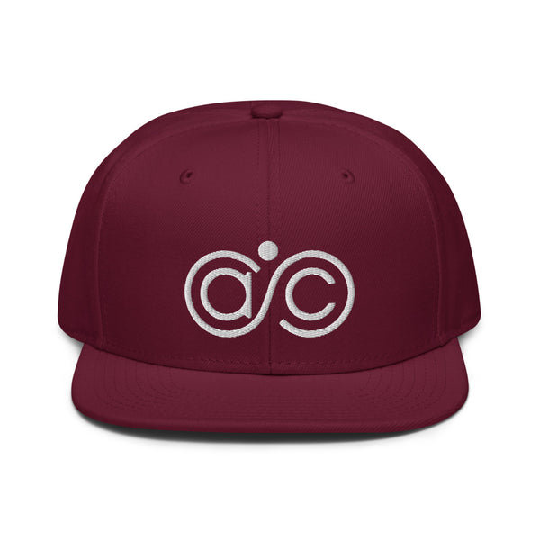 Abundance Community Maroon Snapback Hat