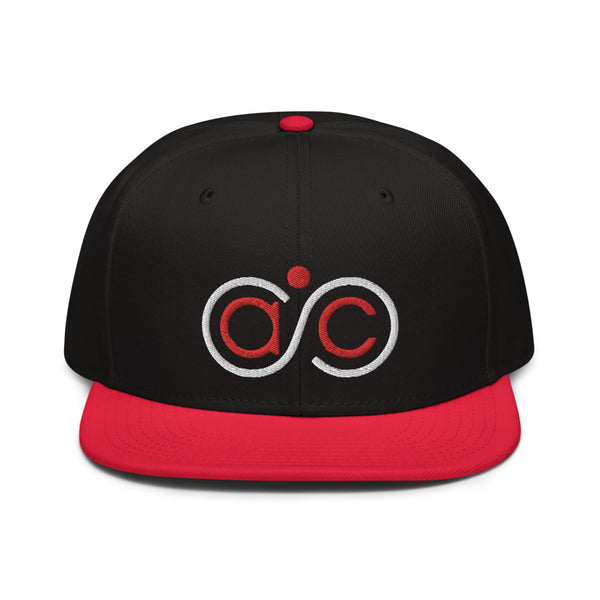 Abundance Community Black Red Snapback Hat