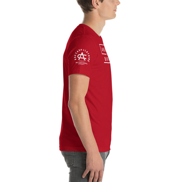 Abundance is Your Birthright Red Short-Sleeve Unisex T-Shirt