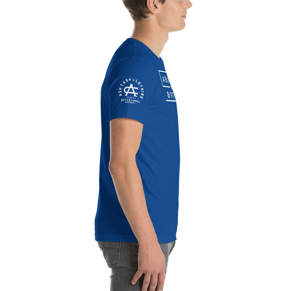 Abundance is Your Birthright Royal Blue Short-Sleeve Unisex T-Shirt